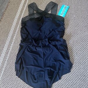 Women's Black One Piece Swimsuit